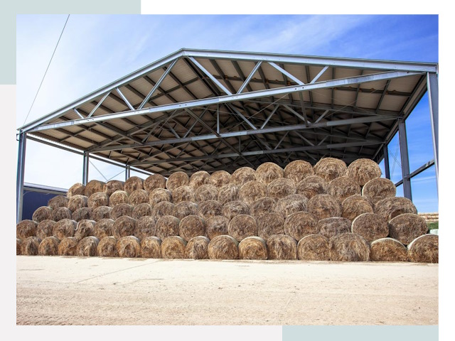 Строительство сенохранилищ в Новокубанск от 624 руб.