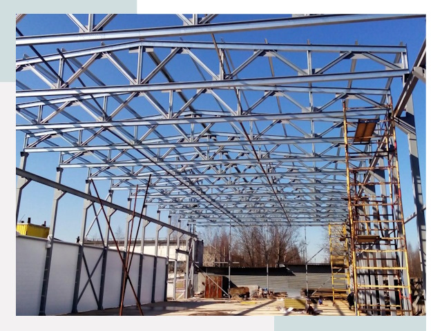 Строительство цехов в Новокубанск от 624 руб. под ключ