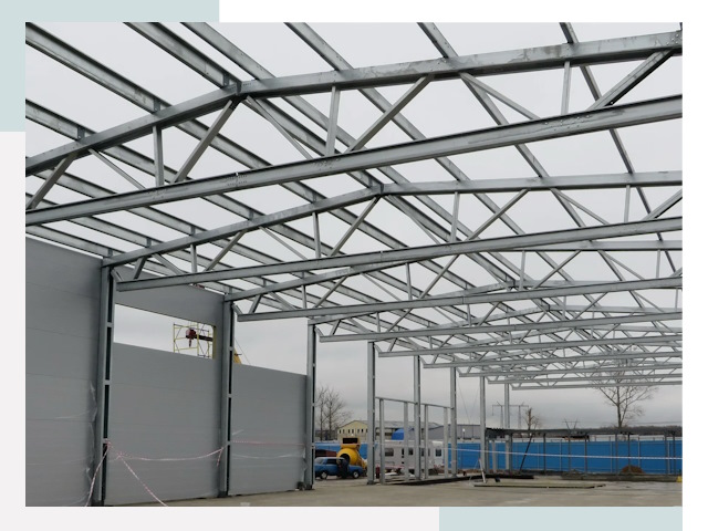 Строительство складов в Новокубанск от 624 руб. за м²