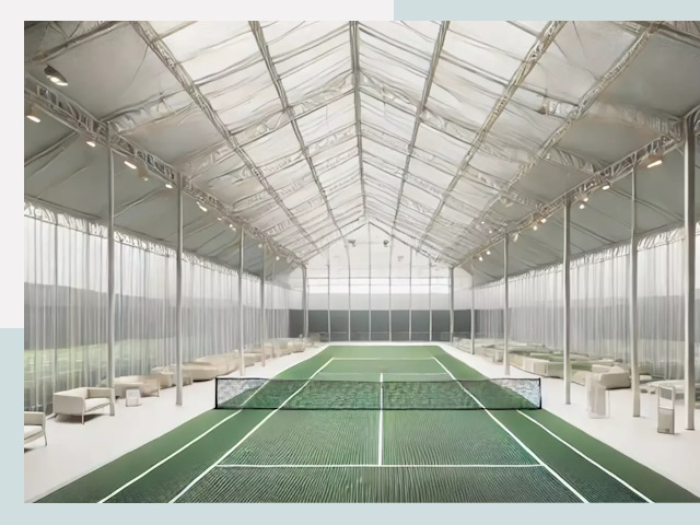 Строительство теннисных кортов в Новокубанске