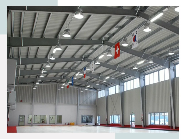 Строительство спортзалов в Новокубанск от 624 руб. за м²