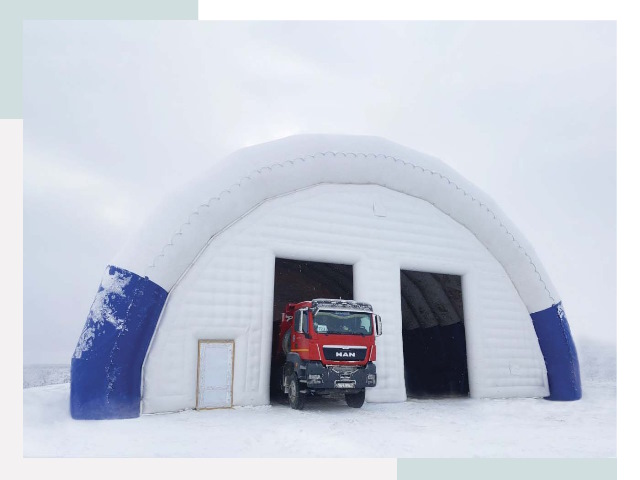 Мобильные ангары в Новокубанске