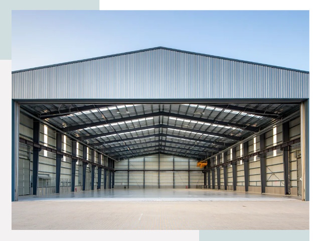 Большие ангары в Новокубанске