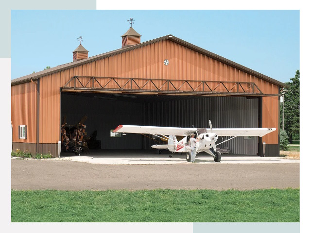 Ангары для самолетов в Новокубанске