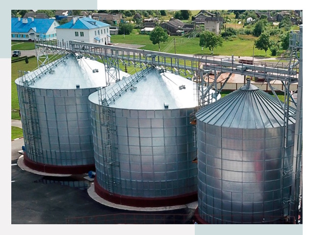 Металлические силосы в Новокубанске