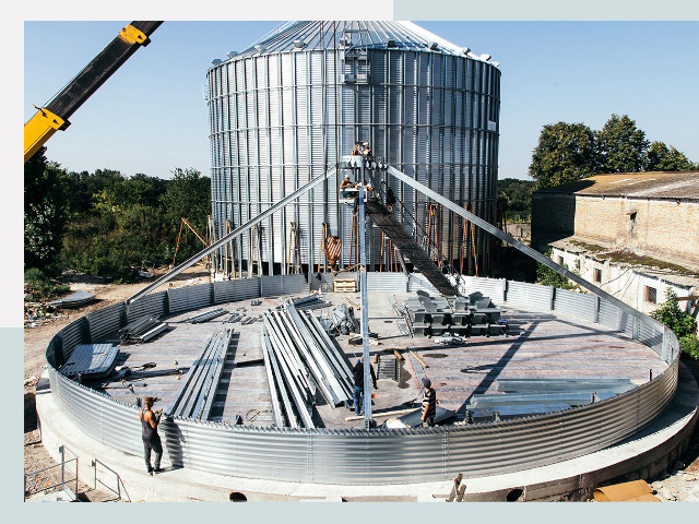 Силосы для зерна в Новокубанск от 624 руб. - Надёжное хранение