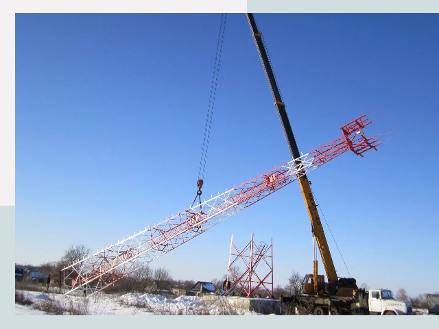 Строительство башен связи в Новокубанске от 624 руб.