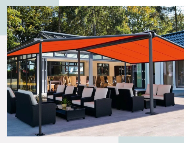 Навесы для кафе и ресторанов в Новокубанске