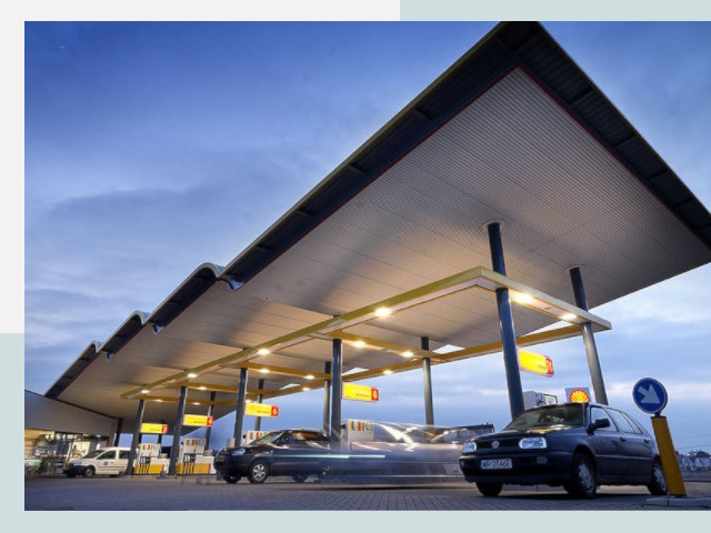 Навесы для АЗС в Новокубанск от 624 руб. - Защита и комфорт