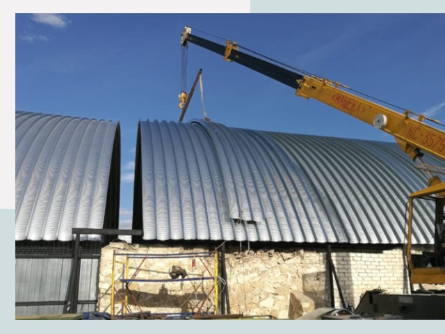 Реконструкция ангаров в Новокубанске от 624 руб.