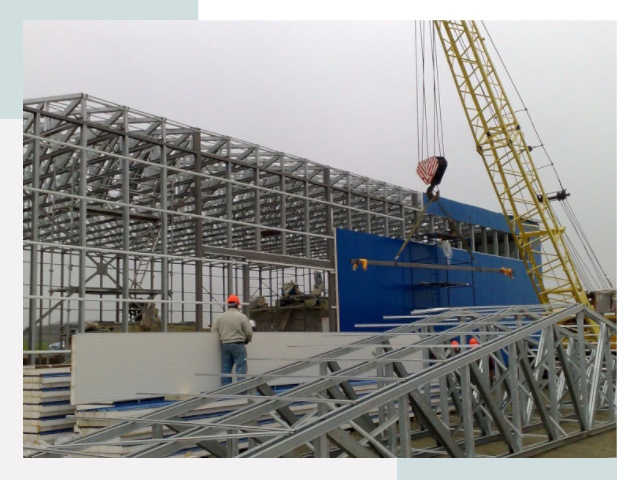 Монтаж ангаров в Новокубанске