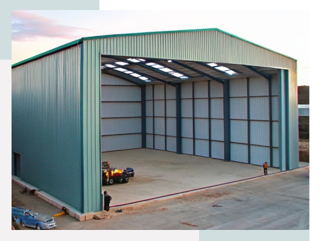 Строительство ангаров в Новокубанске