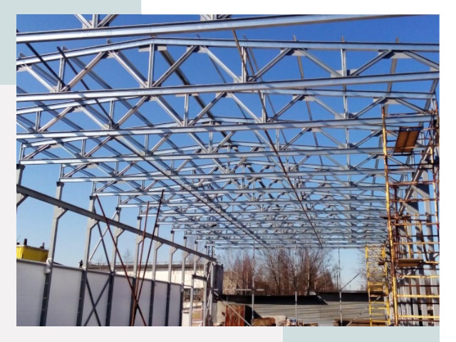 Металлокаркасы для складов в Новокубанске